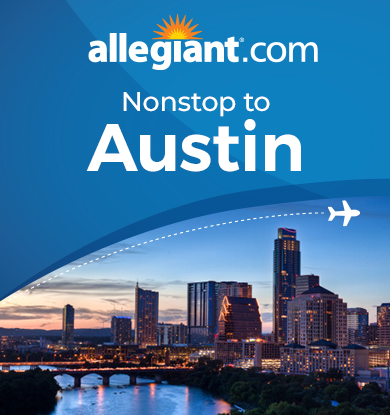 Travel To Austin on Allegiant Air