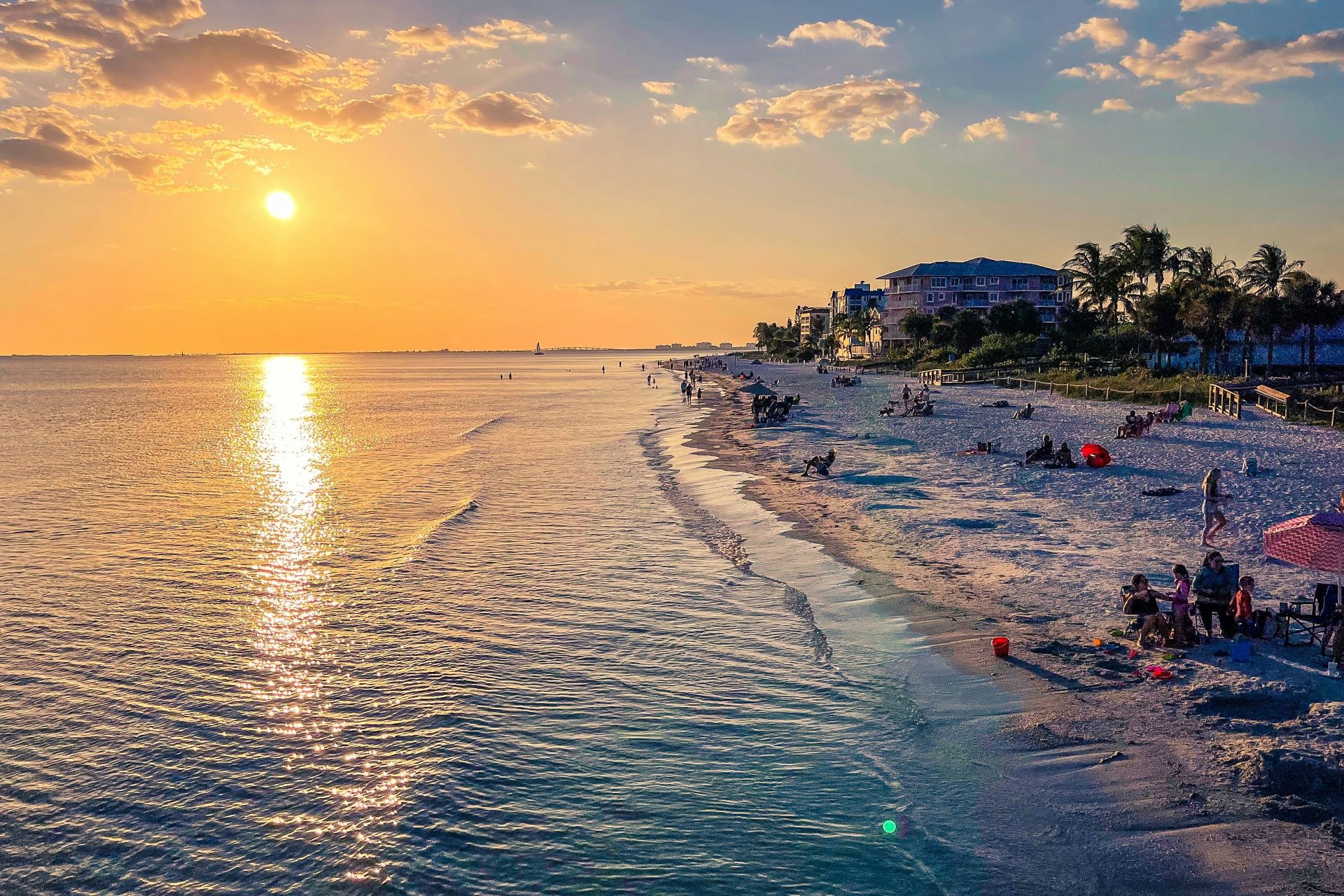 Fort Myers coast sunset