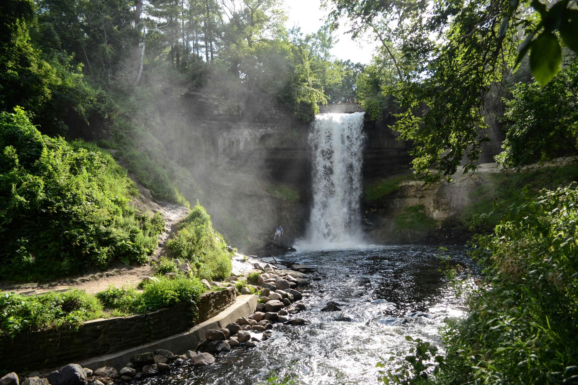 Minnehaha Falls in Minnesota