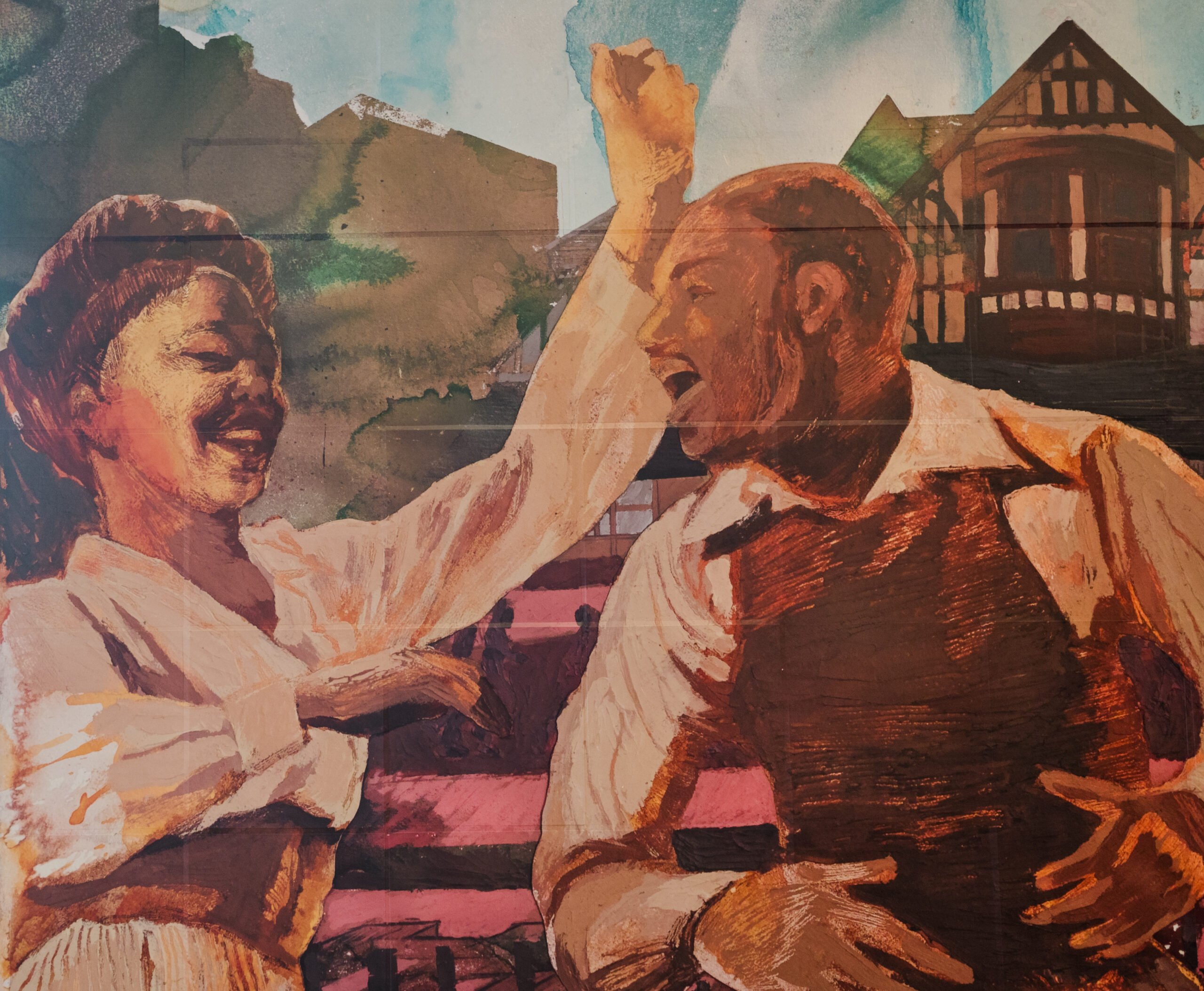 Art on security level of airport